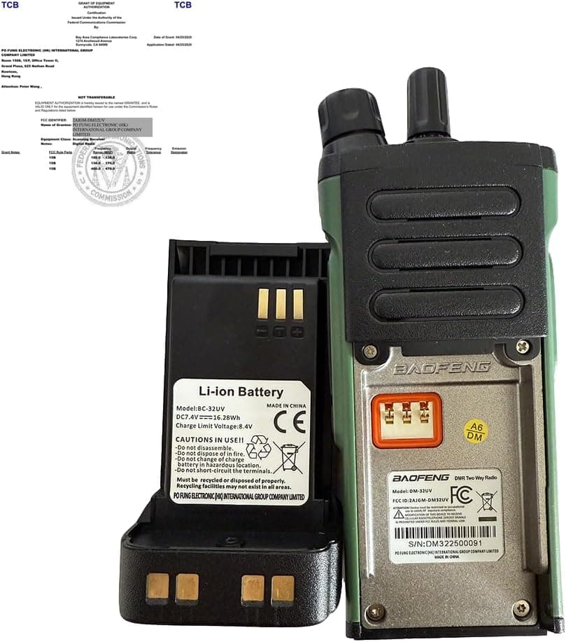 Baofeng DM32 3800mAh 9