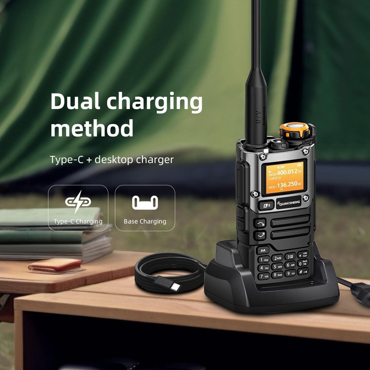 Quansheng UV-K5(8) 5W Ham Radio Handheld 6