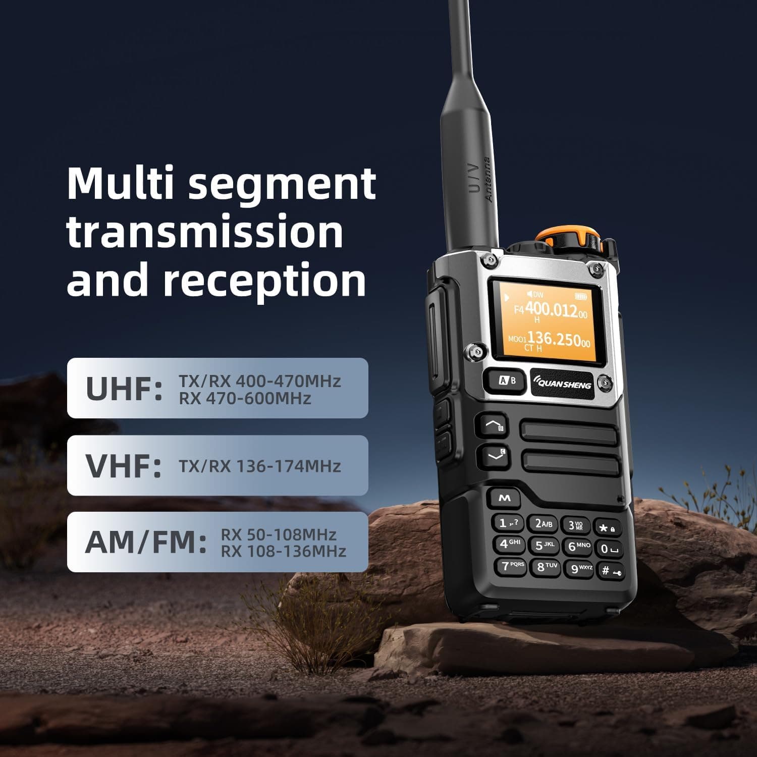 Quansheng UV-K5(8) 5W Ham Radio Handheld 3