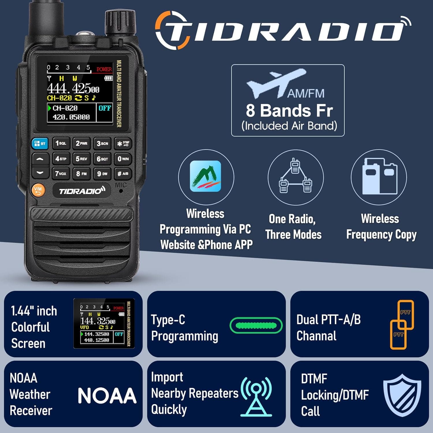 TIDRADIO TD-H3 2