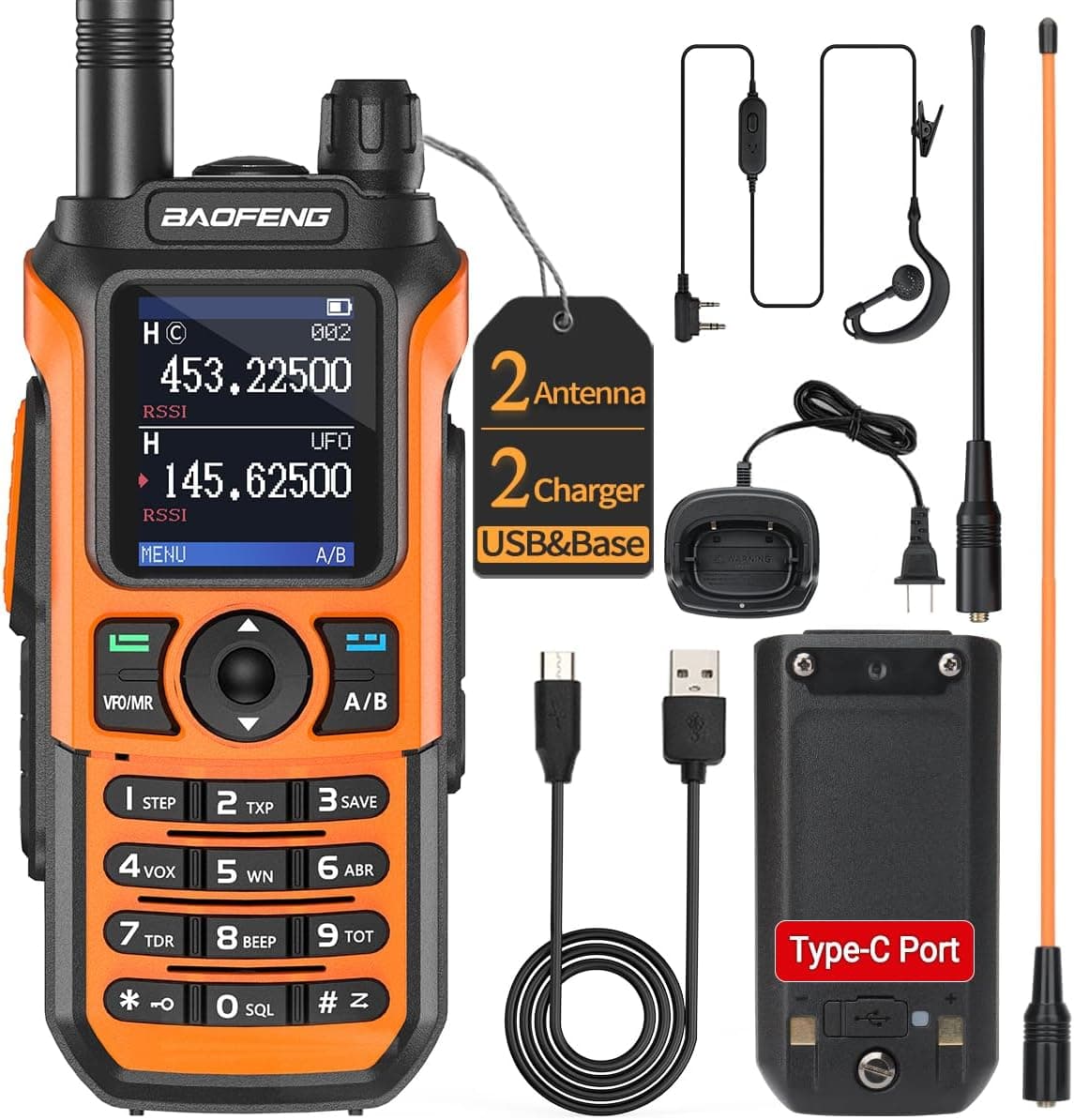 Baofeng UV-21R (Orange) 1