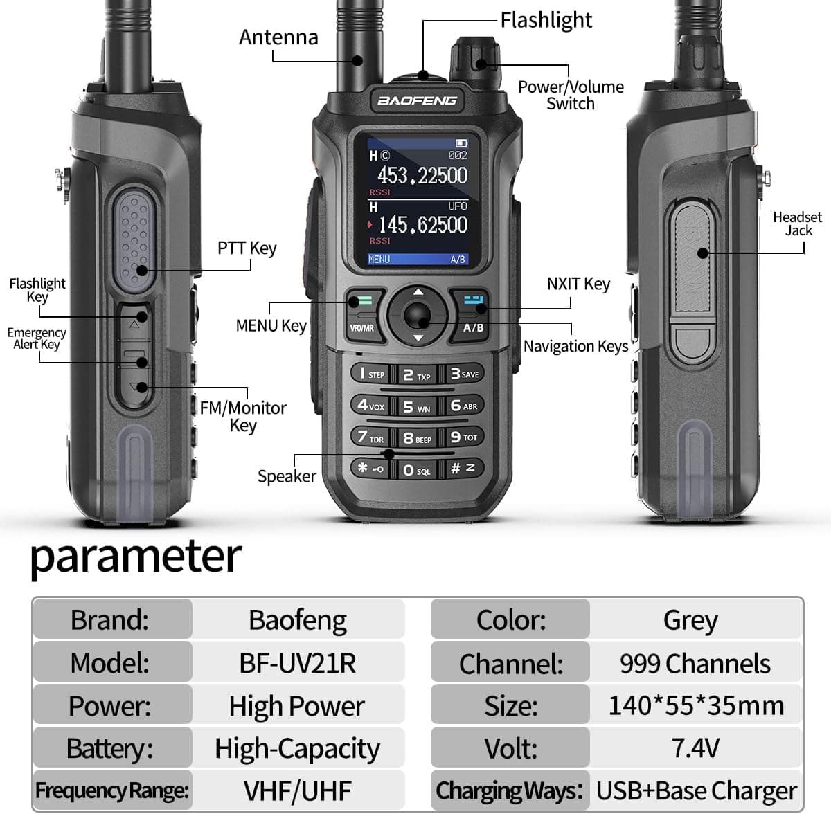 Baofeng UV-21R 7
