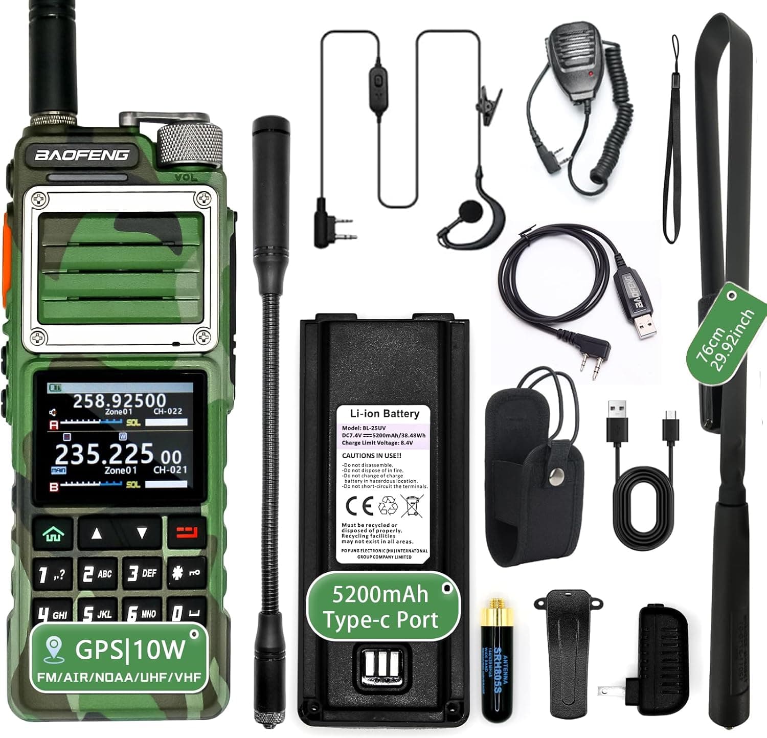 Baofeng UV-25 (Green) 1