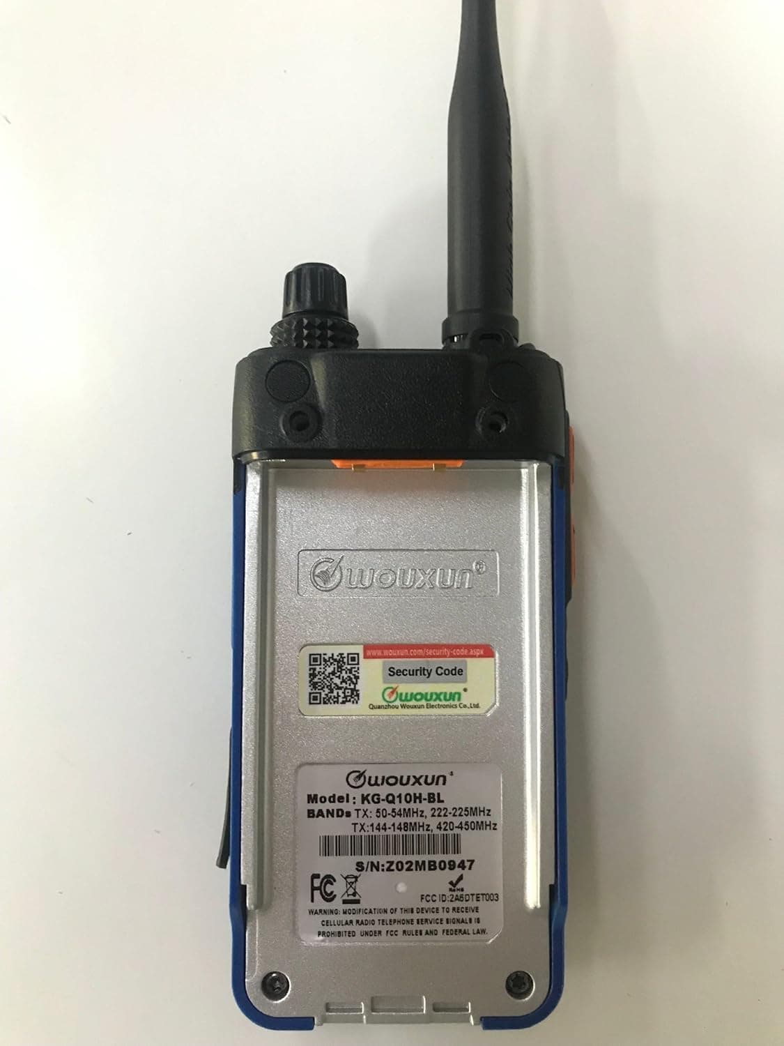 Wouxun KG-Q10H (Blue) 7