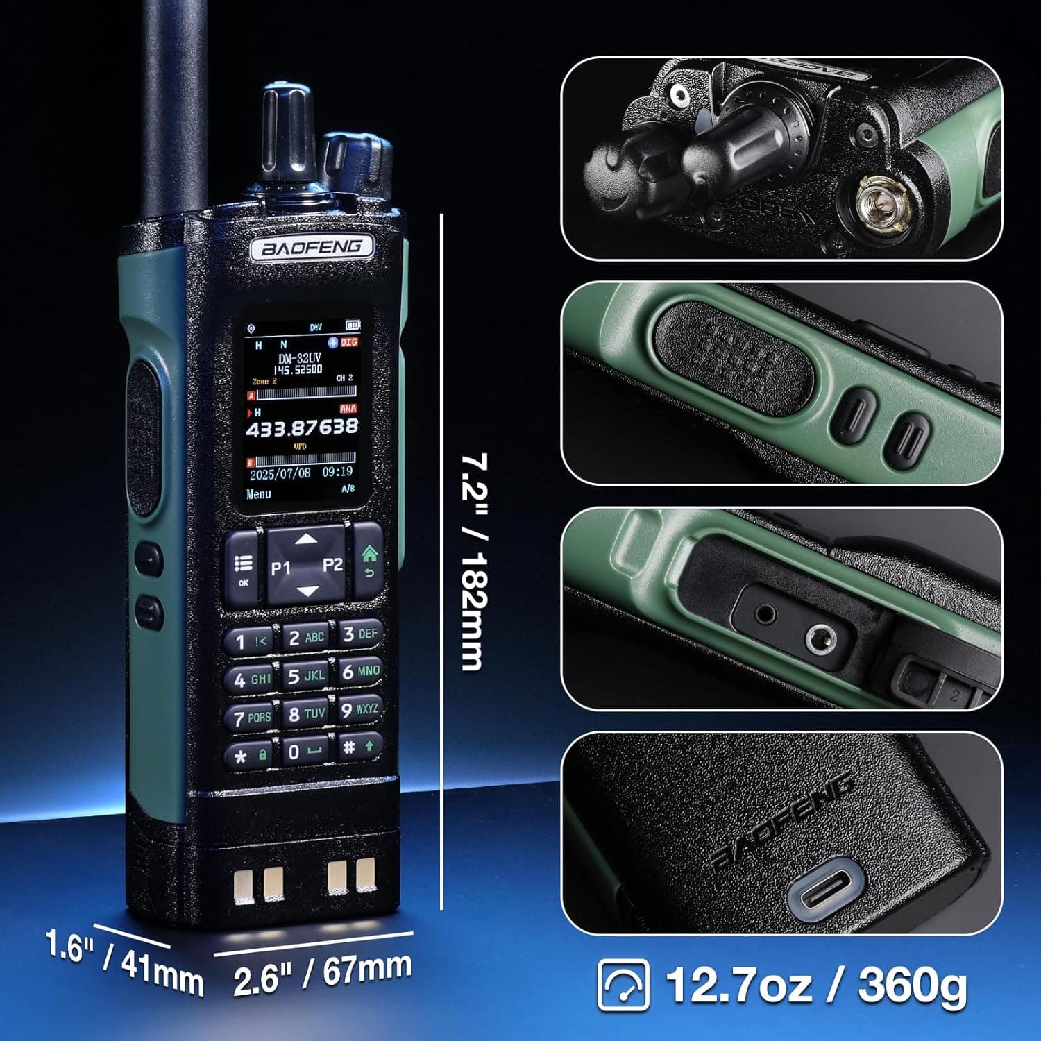 Baofeng DM-32UV GPS APRS 7