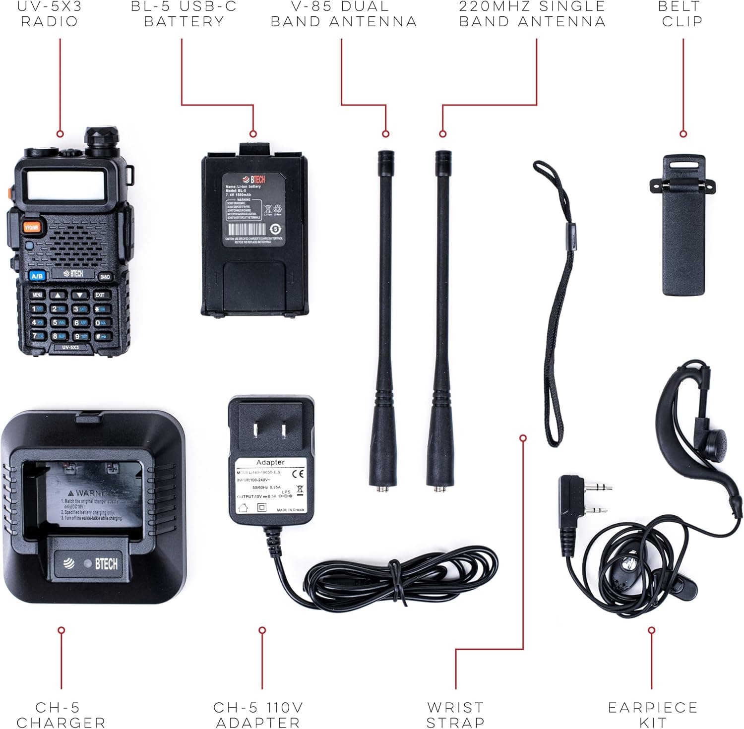 BTECH UV-5X3 5