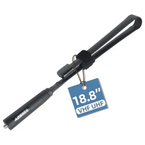 ABBREE 18.8-inch Foldable Tactical (SMA-Female)